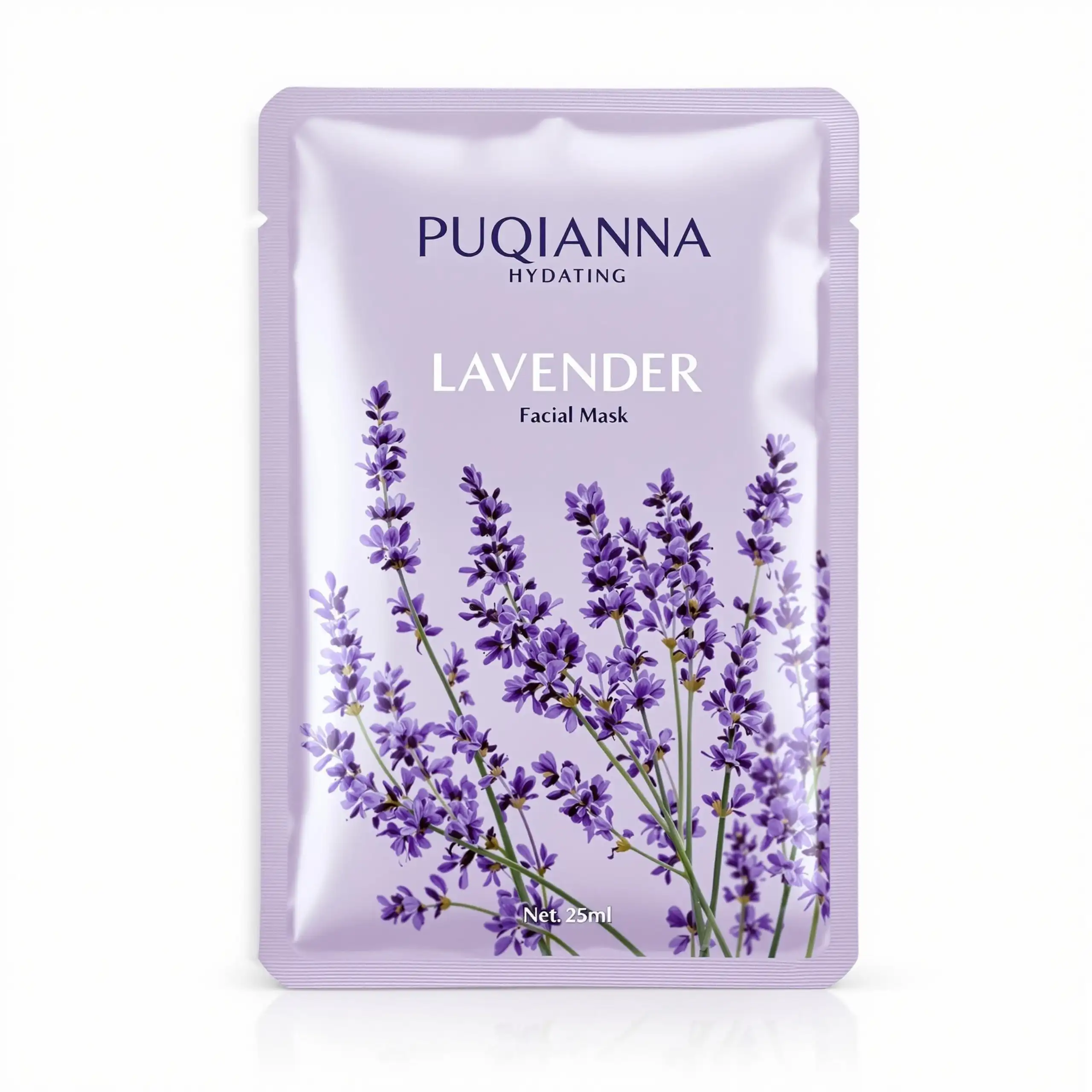 Lavender Calming Hydrating Facial Mask – Bulk (10 pcs)